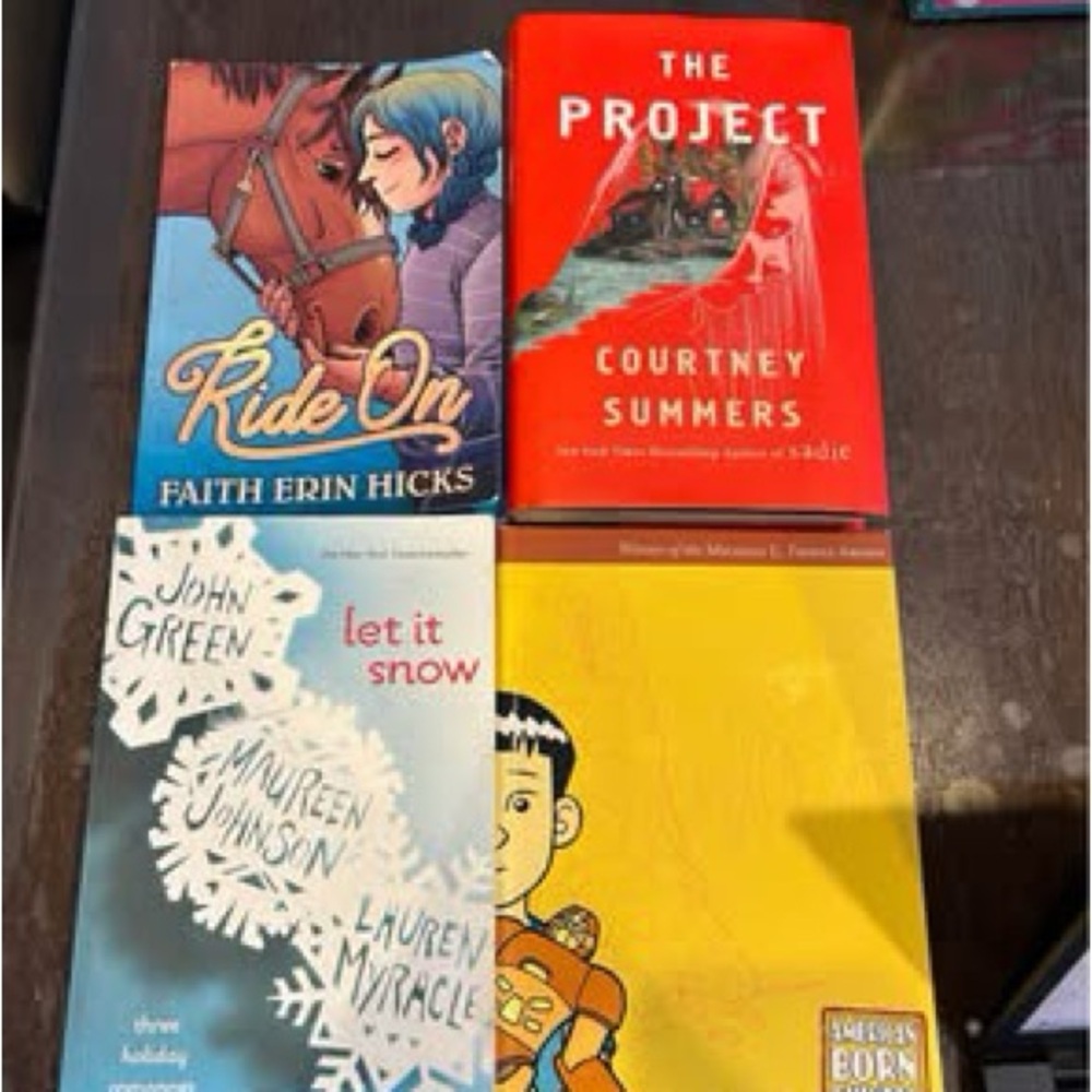 Set of two Colorful Books